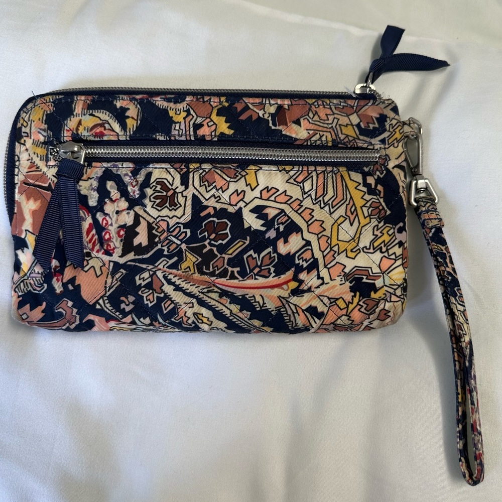 Vera Bradley Multicolor Patterned Wristlet